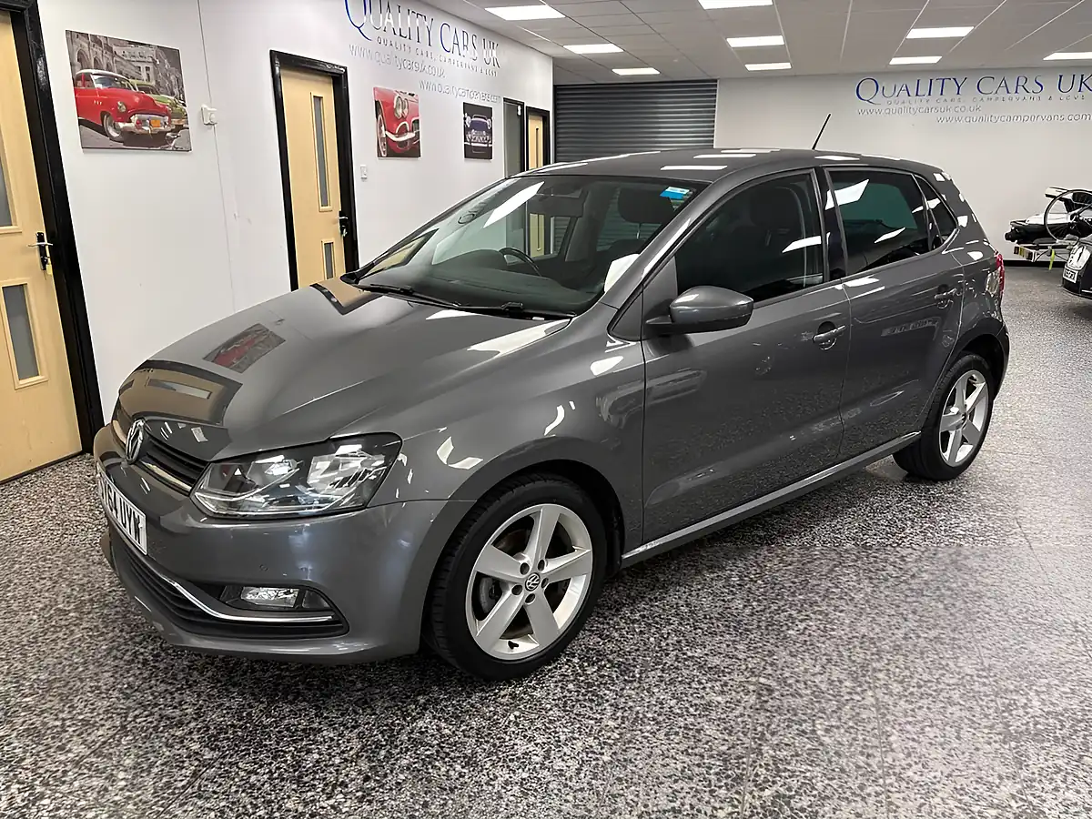 Used 2014 Volkswagen Polo Sel Grey - Front View
