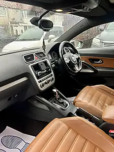 Used 2014 Volkswagen Scirocco GT Chestnut Metallic Brown - Interior and Exterior details 5