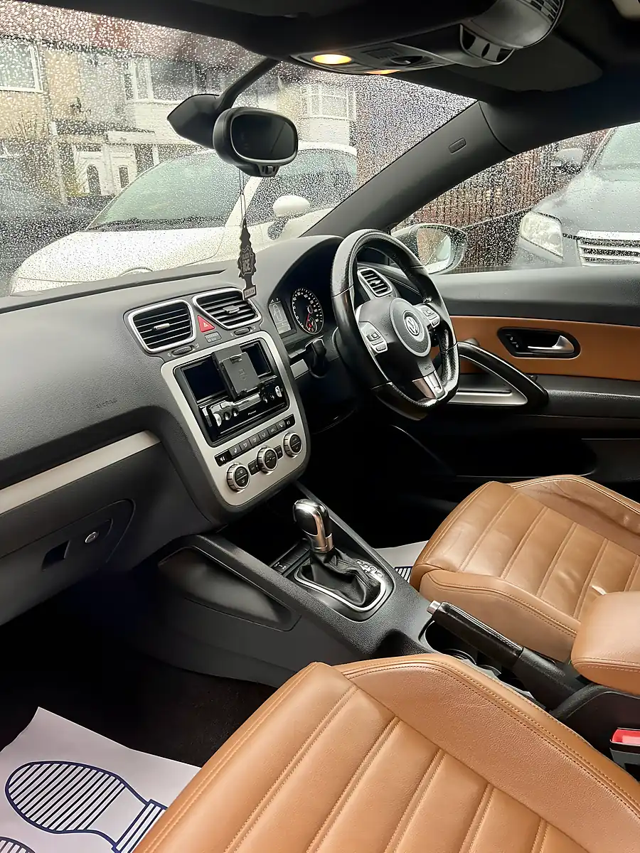 Used 2014 Volkswagen Scirocco GT Chestnut Metallic Brown - Interior and Exterior details 5
