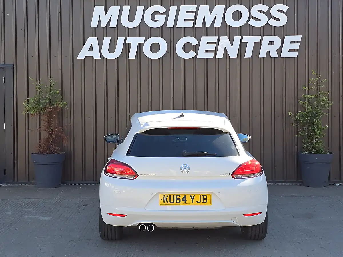 Used 2014 Volkswagen Scirocco GT White - Interior and Exterior details 5