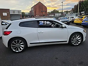 Used 2014 Volkswagen Scirocco GT White - Interior and Exterior details 14