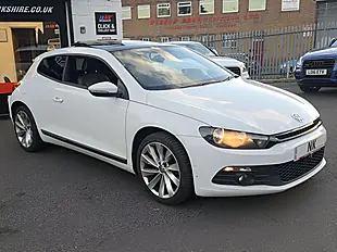 Used 2014 Volkswagen Scirocco GT White - Interior and Exterior details 4
