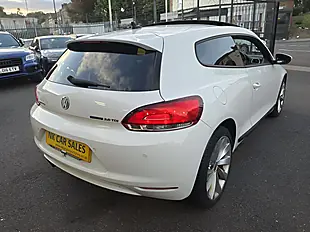 Used 2014 Volkswagen Scirocco GT White - Interior and Exterior details 9