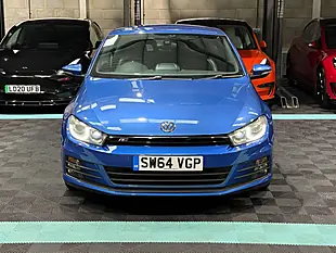 Used 2014 Volkswagen Scirocco R-Line Blue - Interior and Exterior details 4