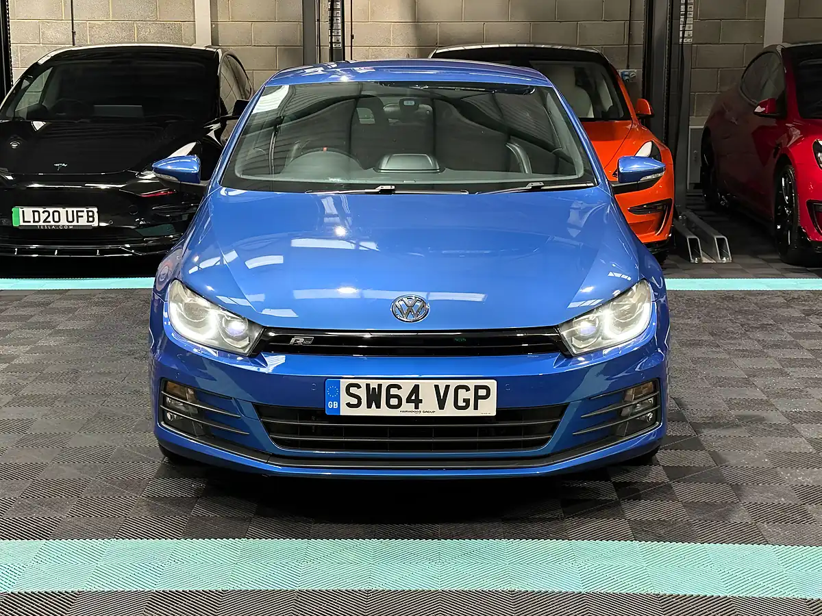 Used 2014 Volkswagen Scirocco R-Line Blue - Interior and Exterior details 4
