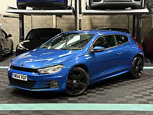 Used 2014 Volkswagen Scirocco R-Line Blue - Interior and Exterior details 5