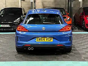 Used 2014 Volkswagen Scirocco R-Line Blue - Interior and Exterior details 8