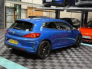 Used 2014 Volkswagen Scirocco R-Line Blue - Interior and Exterior details 9