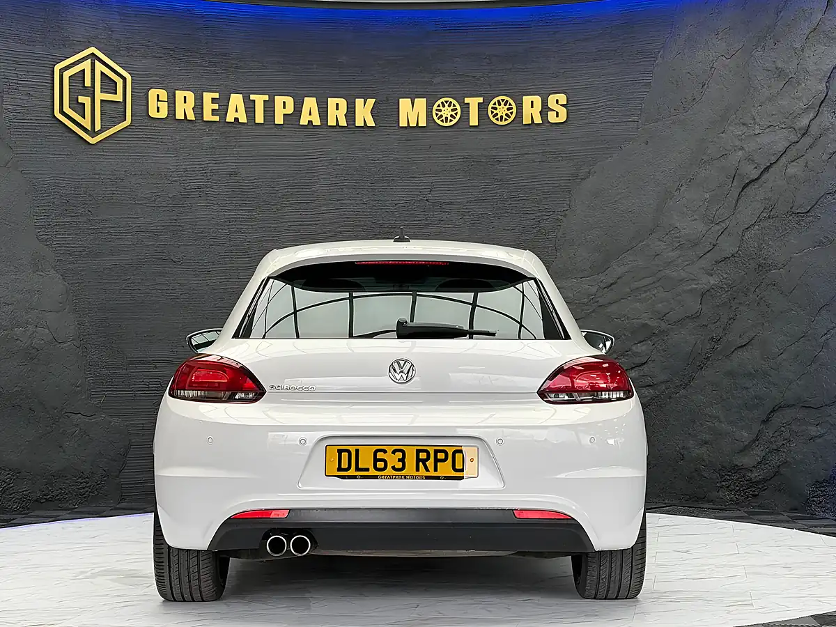 Used 2014 Volkswagen Scirocco R-Line White - Interior and Exterior details 6