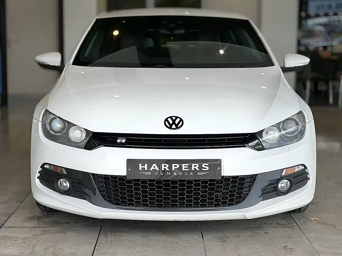 Used 2014 Volkswagen Scirocco R-Line White - Interior and Exterior details 2