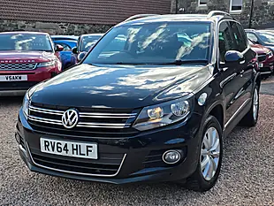 Used 2014 Volkswagen Tiguan Bluemotion Tech Match Deep Black Pearl - Interior and Exterior details 5