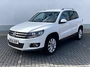 Used 2014 Volkswagen Tiguan Bluemotion Tech Match White - Interior and Exterior details 4