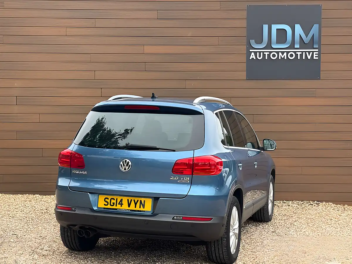 Used 2014 Volkswagen Tiguan Match Blue - Interior and Exterior details 3