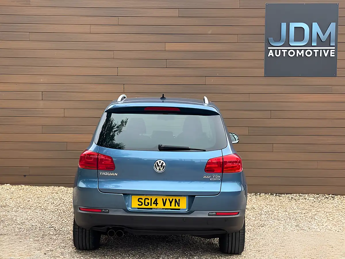 Used 2014 Volkswagen Tiguan Match Blue - Interior and Exterior details 4