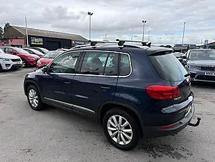 Used 2014 Volkswagen Tiguan Match Blue - Interior and Exterior details 4