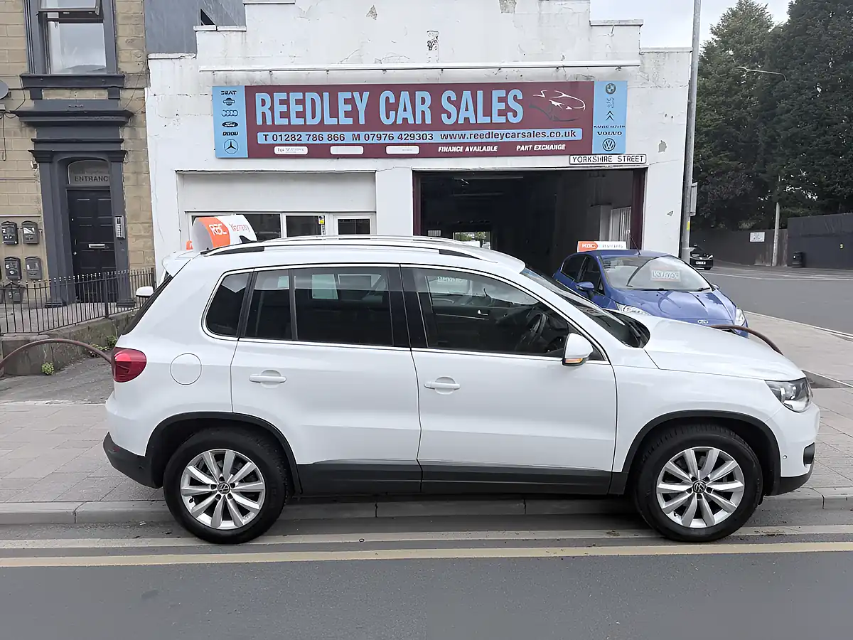Used 2014 Volkswagen Tiguan Match White - Interior and Exterior details 2