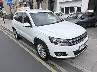 Used 2014 Volkswagen Tiguan Match White - Interior and Exterior details 3