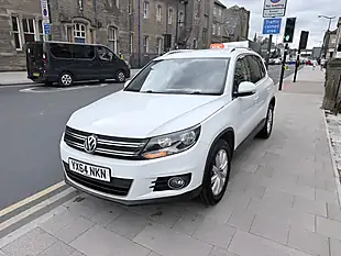 Used 2014 Volkswagen Tiguan Match White - Interior and Exterior details 4