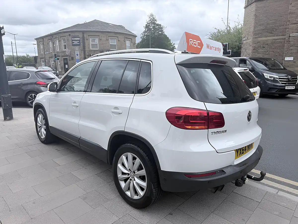 Used 2014 Volkswagen Tiguan Match White - Interior and Exterior details 6