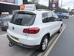 Used 2014 Volkswagen Tiguan Match White - Interior and Exterior details 8