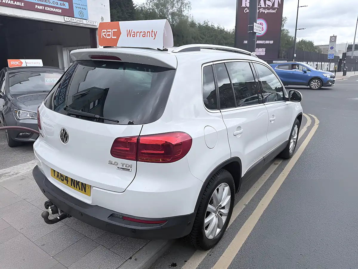 Used 2014 Volkswagen Tiguan Match White - Interior and Exterior details 8