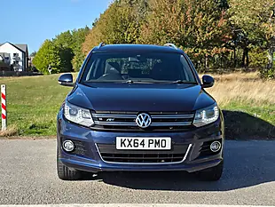 Used 2014 Volkswagen Tiguan R-Line Blue - Interior and Exterior details 2