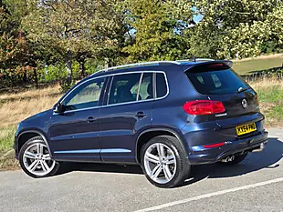 Used 2014 Volkswagen Tiguan R-Line Blue - Interior and Exterior details 5