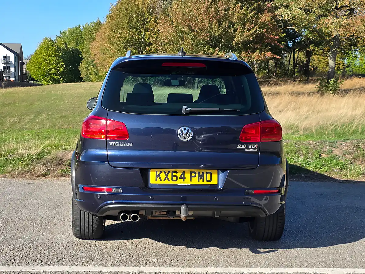 Used 2014 Volkswagen Tiguan R-Line Blue - Interior and Exterior details 6