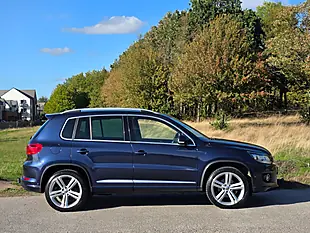 Used 2014 Volkswagen Tiguan R-Line Blue - Interior and Exterior details 8