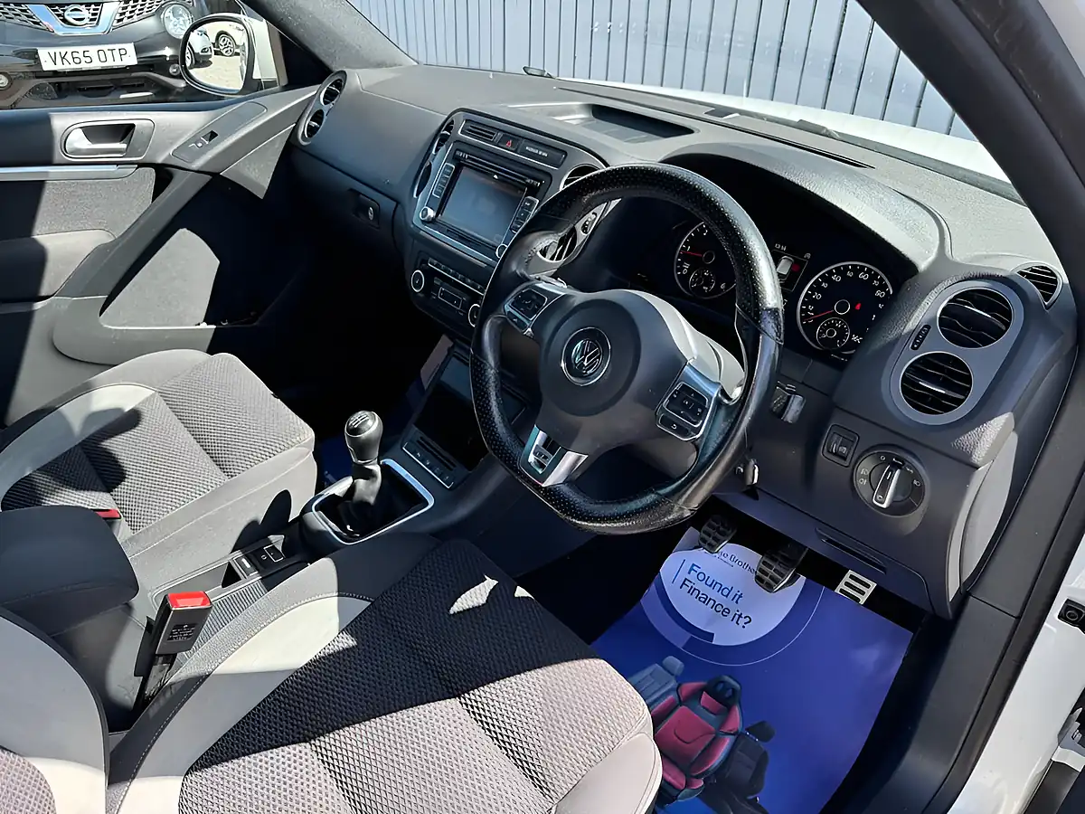 Used 2014 Volkswagen Tiguan R-Line White - Interior and Exterior details 17