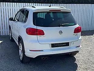 Used 2014 Volkswagen Tiguan R-Line White - Interior and Exterior details 4