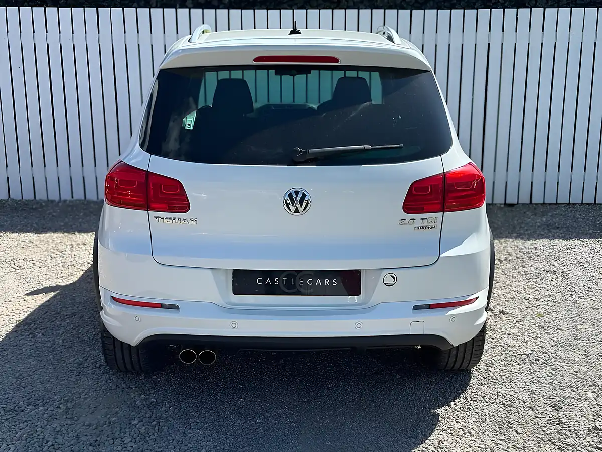 Used 2014 Volkswagen Tiguan R-Line White - Interior and Exterior details 5