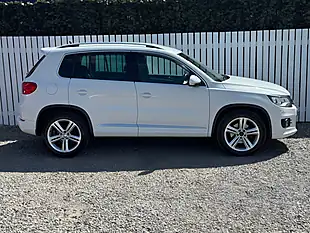 Used 2014 Volkswagen Tiguan R-Line White - Interior and Exterior details 7
