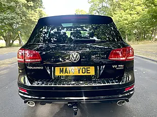 Used 2014 Volkswagen Touareg R-Line Black - Interior and Exterior details 4