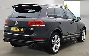 Used 2014 Volkswagen Touareg R-Line Black - Interior and Exterior details 3