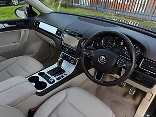 Used 2014 Volkswagen Touareg R-Line Black - Interior and Exterior details 9
