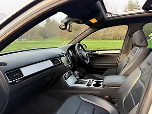 Used 2014 Volkswagen Touareg R-Line White - Interior and Exterior details 8