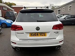 Used 2014 Volkswagen Touareg R-Line White - Interior and Exterior details 10
