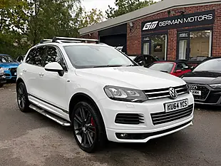 Used 2014 Volkswagen Touareg R-Line White - Interior and Exterior details 5