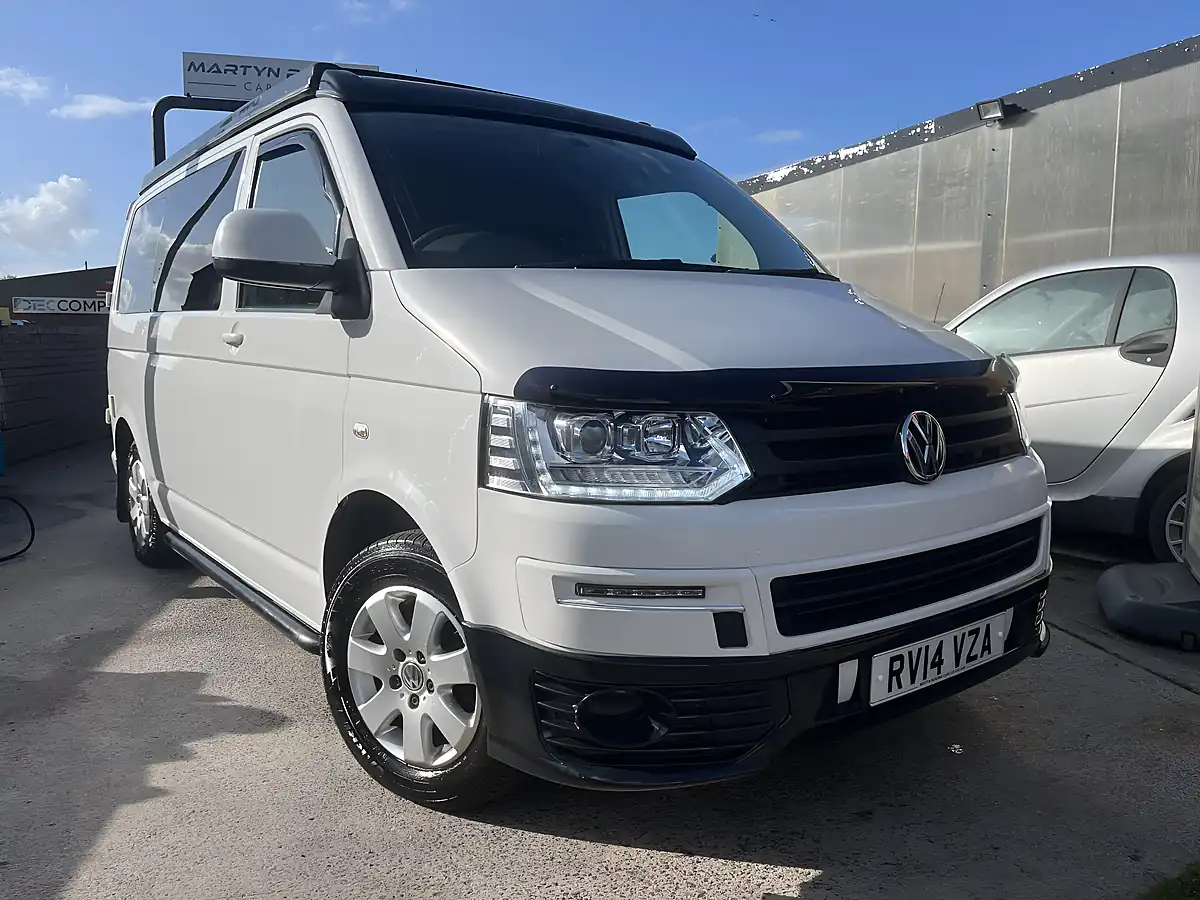 Used 2014 Volkswagen Transporter Camper White - Interior and Exterior details 2