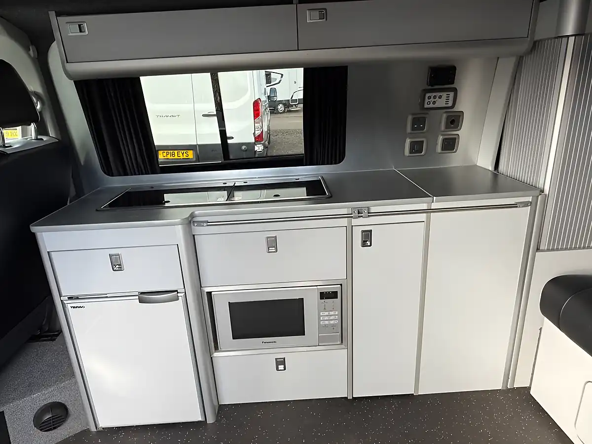 Used 2014 Volkswagen Transporter T30 Campervan Black - Interior and Exterior details 12