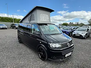 Used 2014 Volkswagen Transporter T30 Campervan Black - Interior and Exterior details 17
