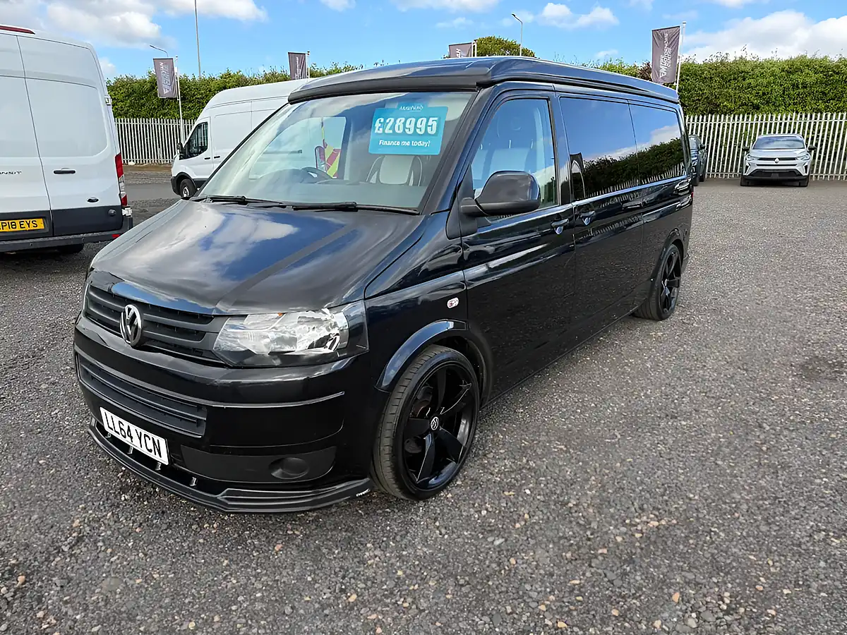 Used 2014 Volkswagen Transporter T30 Campervan Black - Interior and Exterior details 3