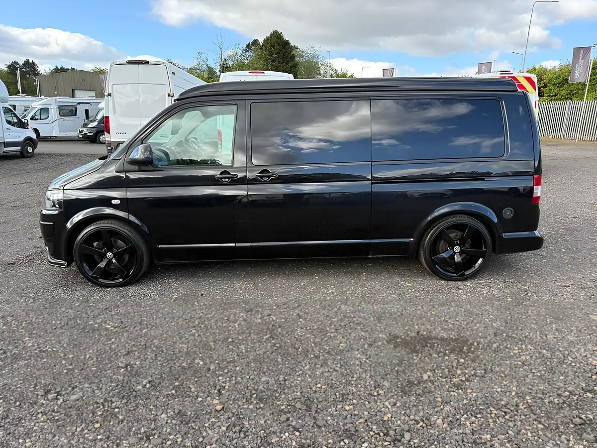 Used 2014 Volkswagen Transporter T30 Campervan Black - Interior and Exterior details 4