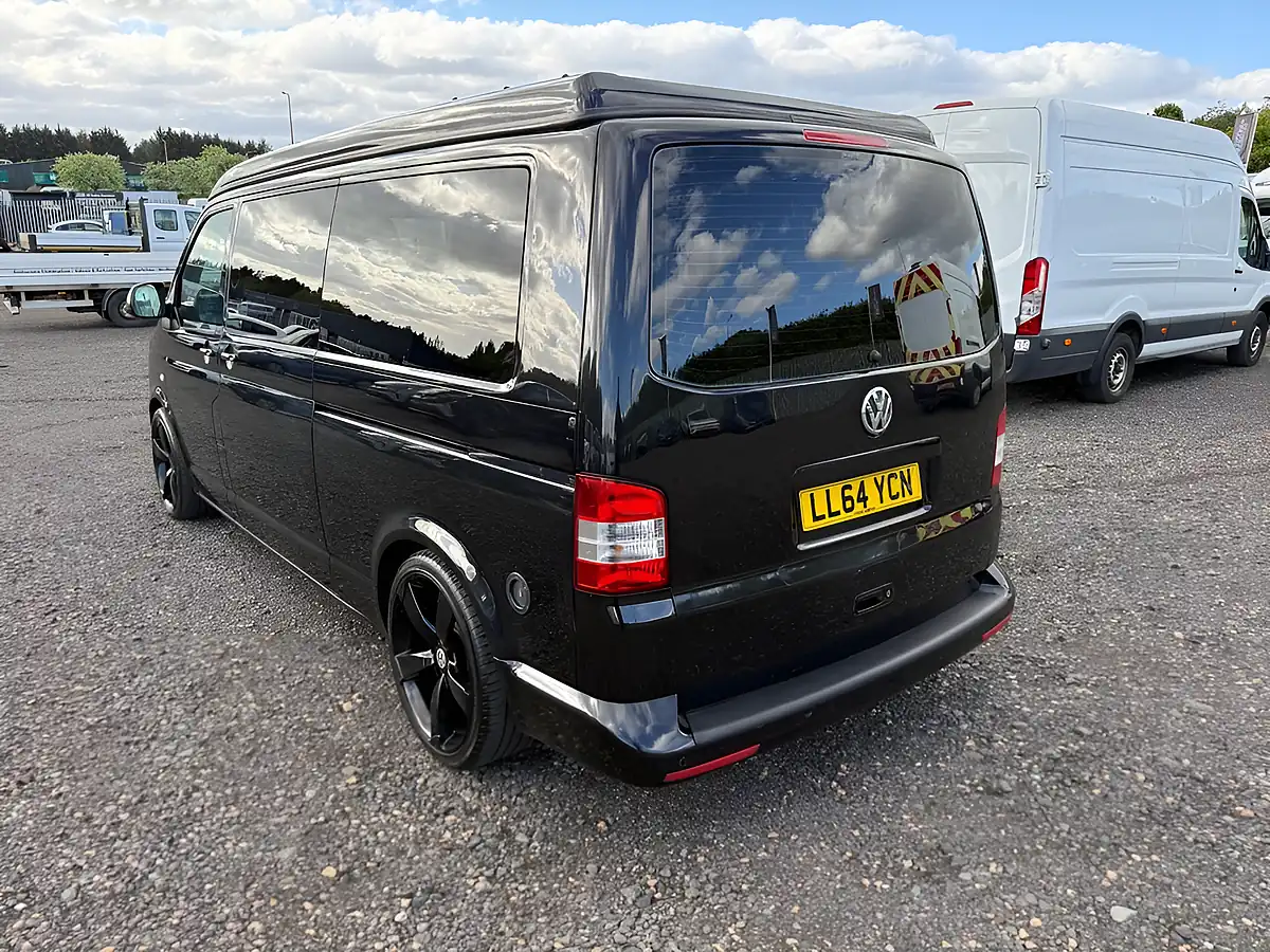 Used 2014 Volkswagen Transporter T30 Campervan Black - Interior and Exterior details 5