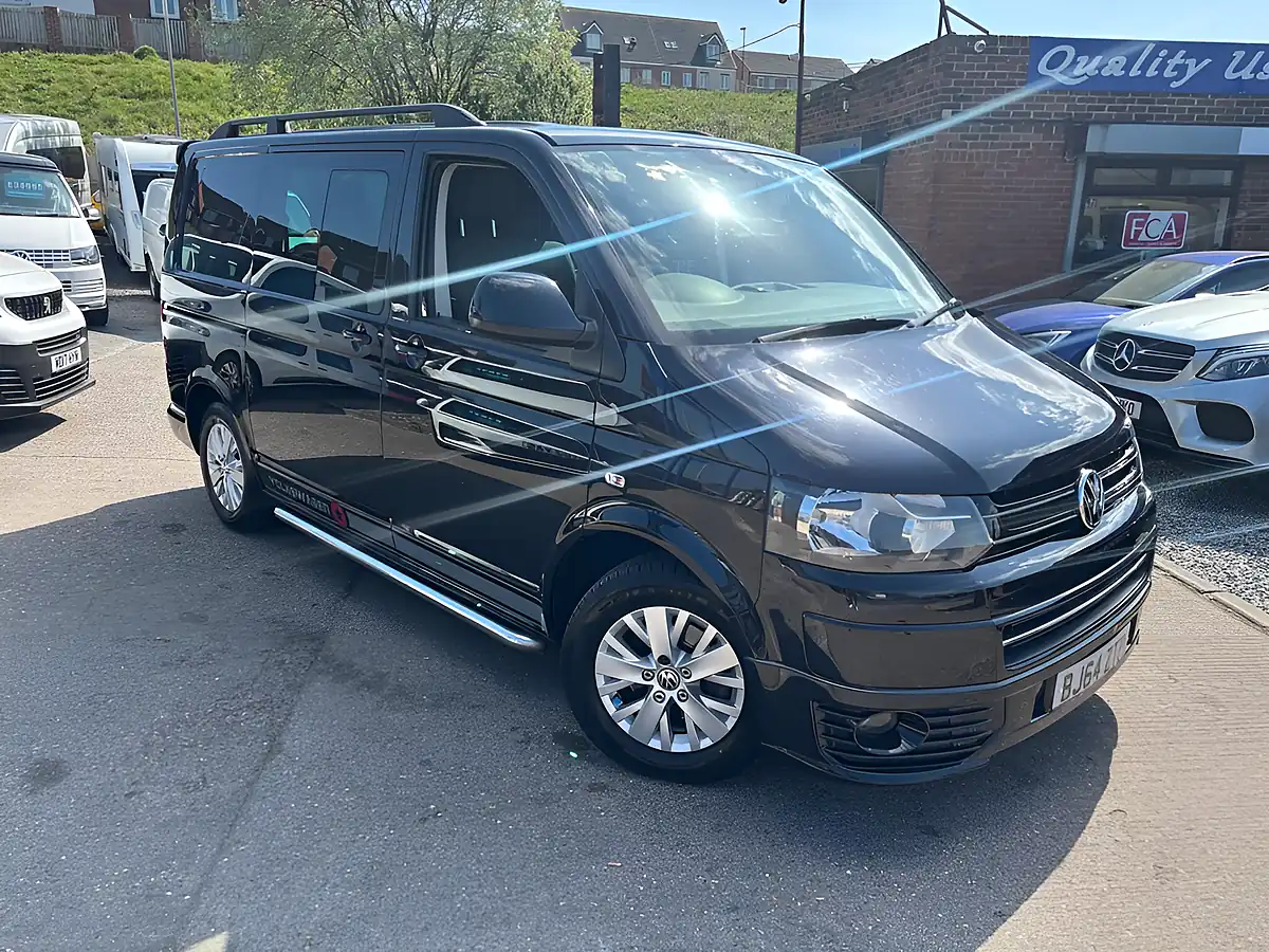 Used 2014 Volkswagen Transporter T30 Highline Kombi L1 H1 Black - Interior and Exterior details 3