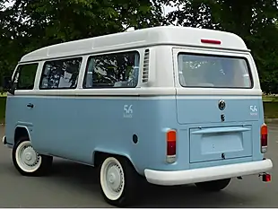Used 2014 Volkswagen Transporter Type 2 Kombi Last Edition Blue and White - Interior and Exterior details 15