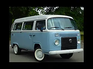 Used 2014 Volkswagen Transporter Type 2 Kombi Last Edition Blue and White - Interior and Exterior details 8