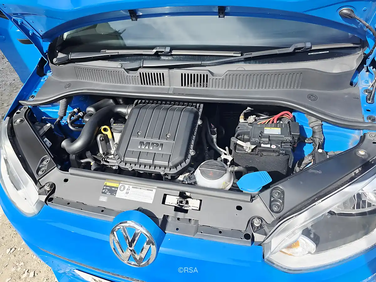 Used 2014 Volkswagen Up 5 Door Blue - Interior and Exterior details 11