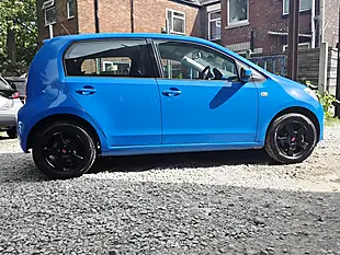 Used 2014 Volkswagen Up 5 Door Blue - Interior and Exterior details 3